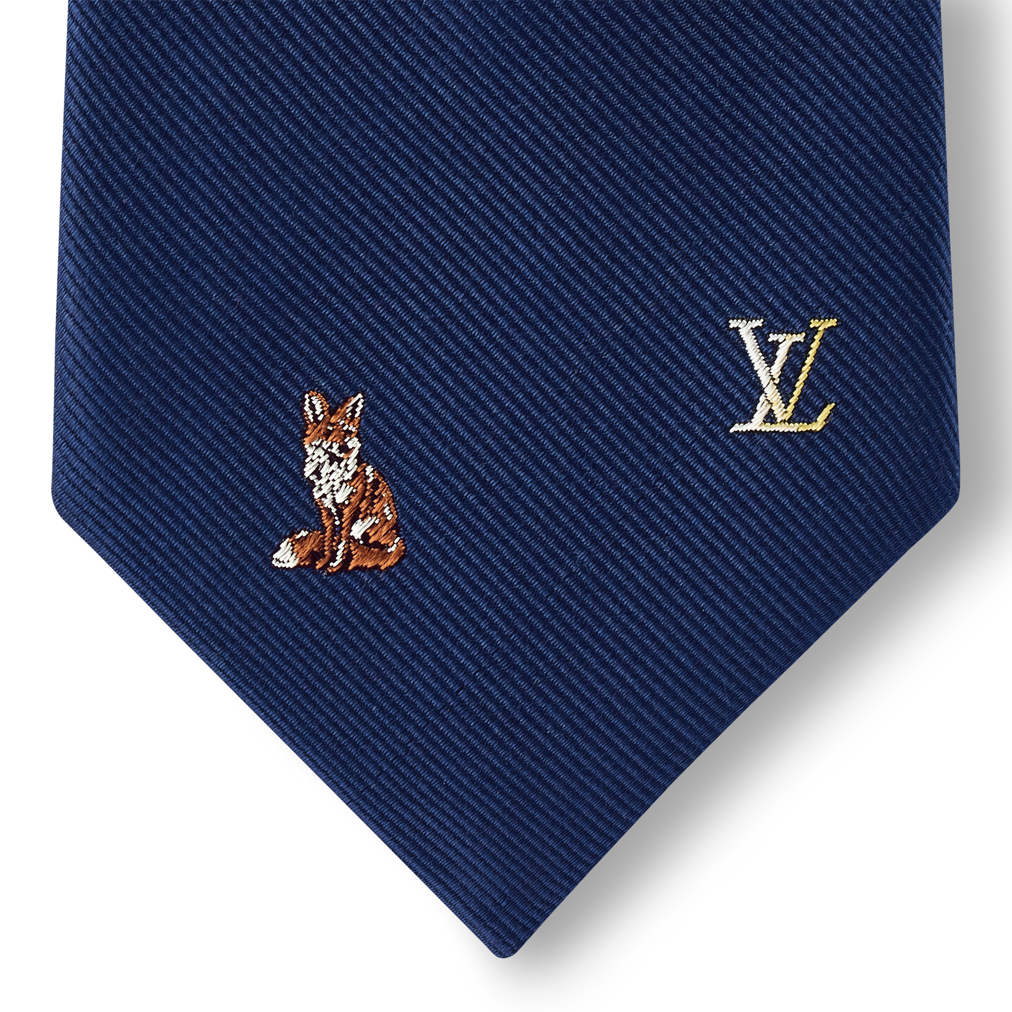 Animal Blason Tie S00 - Men - Accessories | LOUIS VUITTON ®